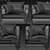 Modern Bellport Armchair 3D model small image 5