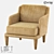 LoftDesigne Armchair 32826: Stylish and Comfortable 3D model small image 1