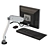 Desktop Monitor Mount Set 3D model small image 4