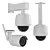 SecureEye Surveillance Camera Set 3D model small image 1