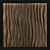 Parametric Wave Wood Panel 3D model small image 3