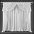 Elegant Poly Curtains 3D model small image 2