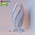 Cozy Ambiance with IKEA SJOPENNA Floor Lamp 3D model small image 2