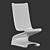 Modern Ergonomic Chair: Stylish & Functional 3D model small image 1