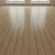 Natural Wood Parquet Flooring 3D model small image 1