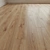 Natural Wood Parquet Laminate 3D model small image 1