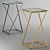 Mercurio 2013: Stylish Millimeter Side Table 3D model small image 2