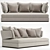  Stylish B&B Italia Sofa 3D model small image 1