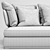  Stylish B&B Italia Sofa 3D model small image 3