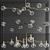 Elegant Branching Bubble Chandeliers 3D model small image 1