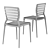 Elegant Tramontina Sofia Chair Collection 3D model small image 3