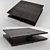 Sleek Modern Coffee Table 3D model small image 1