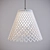 Elegant Concrete Helia Pendant 3D model small image 2