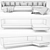 Elegant Corner Sofa Set 3D model small image 5