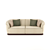 Modern 3D Sofa Model 3D model small image 1