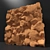 Giant Slab Granite Rock 3D model small image 5