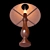 Elegant Neoclassical Table Lamp 3D model small image 2
