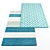 Modern Rug Set with 5 Bonus Textures 3D model small image 2