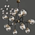 RH Bistro Globe 16-Light Chandelier 3D model small image 1