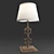Vintage Loft-Style RH Kerry Artifact Table Lamp 3D model small image 2