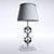 Vintage Loft-Style RH Kerry Artifact Table Lamp 3D model small image 5