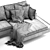 Reef Sofa by Novamobili: Modern Style & Comfort 3D model small image 5