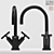 Dornbracht Tara Matte Black Faucet 3D model small image 2