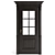 Alberta Gothic: Classic Doors with Elegant Charm 3D model small image 1