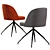 Modern ATELIER Dining Chair 3D model small image 2