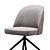 Modern ATELIER Dining Chair 3D model small image 3