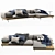 Sleek DOCK Sofa: Ultimate Comfort 3D model small image 2