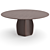  Scandinavian Style Dining Set: Carl Hansen Chairs + Molteni & C Asterias Table 3D model small image 3