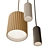 Elegant Donna Pendant Light 3D model small image 3