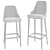 Sleek Break Barstool: Timeless & Modern 3D model small image 2