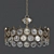 Elegant Jerusalem House Chandeliers 3D model small image 1