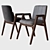 Sleek Modern Chair - Lance 3D model small image 1
