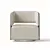 Modern Montana Swivel Chair 3D model small image 4