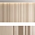 Seamless Wood Panel Set - High Resolution Oak Texture - 3D Model 3D model small image 2