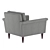 Sophisticated MARQ Pierce Armchair 3D model small image 9