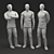 Versatile Man 2 Watching 3D Model 3D model small image 4