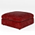 Calvaro Pouf: Stylish and Functional! 3D model small image 2