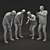 Title: Man 2 Entertainment Scene 3D model small image 3