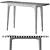 Refined Concrete Oak Console 3D model small image 3