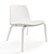 Classic Wood Armchair - Hips B-1802 3D model small image 3