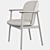 Elegant Nadal Arm Chair 3D model small image 3