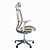 Ergonomic Mesh Office Chair: Enhance Posture 3D model small image 2