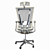 Ergonomic Mesh Office Chair: Enhance Posture 3D model small image 3