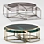 Glamorous Nesting Coffee Table: Eichholtz Padova 3D model small image 1