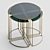 Glamorous Vicenza Smoke Glass Coffee Table 3D model small image 3