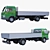 BAW Fenix 1065 Long Bed Truck 3D model small image 2